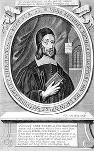 Porträt von Richard Baxter (1615-91) graviert von Frederick Hendrick van Hove (1628-98)