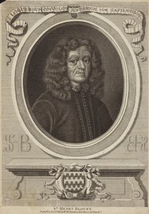 Porträt von Sir Henry Blount von English School