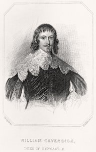 Porträt von William Cavendish, Herzog von Newcastle von English School
