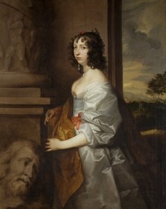 Porträt einer Dame von English School