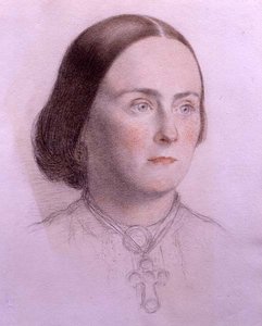 Porträt einer jungen Frau, ca. 1840 von English School