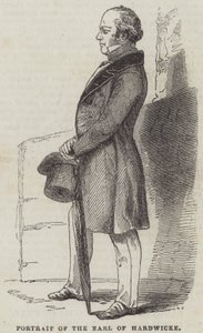 Porträt des Earl of Hardwicke von English School