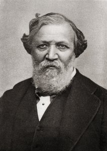 Porträt des englischen Dichters Robert Browning (1812-89)