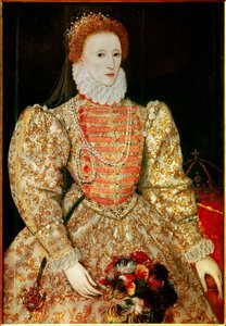 Porträt der Königin von England Elisabeth von English School