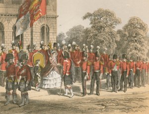 Verleihung der Krim-Medaillen durch Ihre Majestät, Horse Guards, London