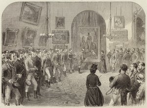 Präsentation an die Gräfin von Yarborough von English School