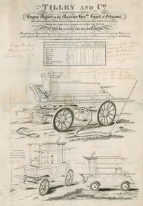 Preisliste für Tilley und Co, Feuerwehrgerätehersteller von English School