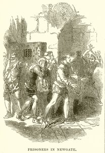 Gefangene in Newgate von English School