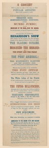 Programm des großen Festes und Basars zugunsten der Female School of Art von English School