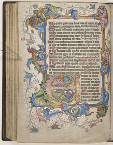Psalter mit Sarum-Kalender, ca. 1425-75 von English School