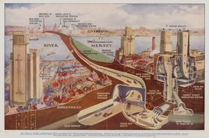 Queensway Tunnel, Liverpool, Merseyside