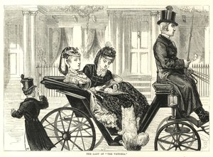 Repräsentative Derby-Frauen: Die Dame der Victoria
