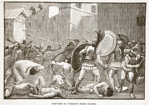 Zurückweisung des Pyrrhus aus Sparta