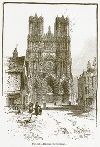 Kathedrale von Reims von English School