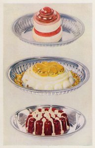 Bandqualle; Venus-Pudding; Weingelee und Sahne von English School