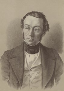 Richard Cobden, britischer Hersteller und liberaler Politiker von English School