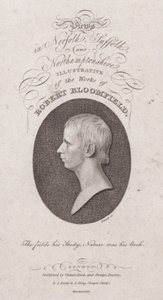 Robert Bloomfield, englischer Dichter (Stich)