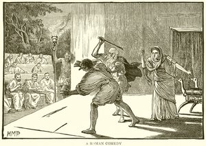Römische Komödie von English School