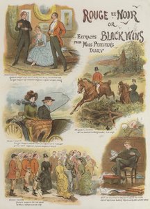Rouge et Noir, oder Schwarz gewinnt, Auszüge aus Miss Pettifers Tagebuch von English School
