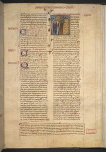 Royal 6 E VI, f. 232, Kapelle, c.1360-75