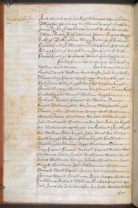 Königliche Charta für die Royal English Merchant Adventurers Company, die nach Afrika handelt