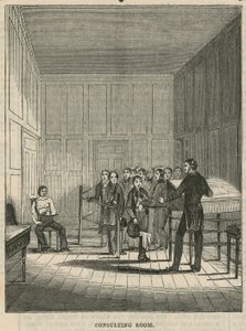 Royal Free Hospital, London: Das Beratungszimmer von English School
