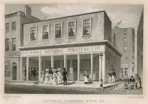 Royal Olympic Theatre, Wych Street, London von English School