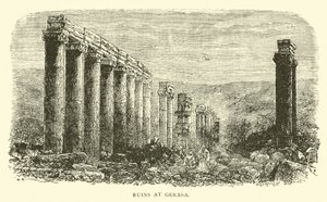 Ruinen von Gerasa von English School