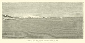 Salmona-Insel, nahe Point Koura, Malta von English School
