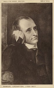 Samuel Crompton, englischer Erfinder der Spinnmaschine
