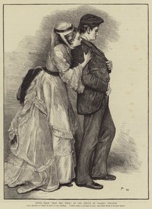 Szene aus "Man and Wife" im Prince of Wales