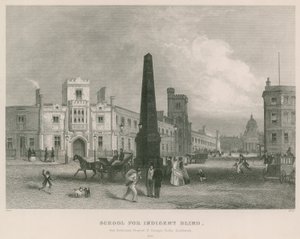 Schule für Blinde und Bethlehem Hospital, St. Georges Field, Southwark
