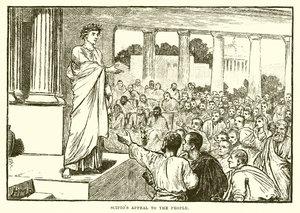 Scipios Appell an das Volk von English School