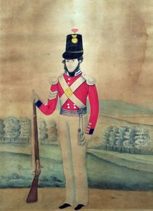 Sergeant, Britische Armee, um 1815 von English School