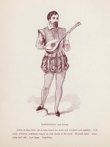 Shakespeares Der Widerspenstigen Zähmung: Hortensio, 2. Kostüm von English School