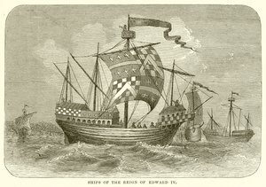 Schiff aus der Regierungszeit von Edward IV