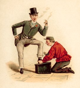 Schuhputzer von English School