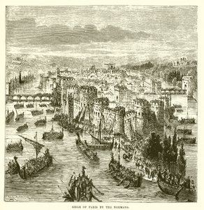 Belagerung von Paris durch die Normannen von English School