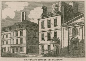 Sir Isaac Newtons Haus, St Martins Street, Leicester Square, London von English School