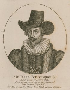 Sir Isaac Pennington, Lord Mayor von London 1643 von English School
