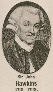 Sir John Hawkins (Gravur) von English School