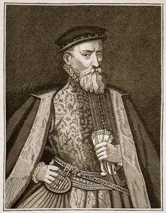 Sir Thomas Gresham, Illustration aus Cassells Illustrierter Geschichte Englands von English School