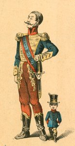 Soldat und Zwerg von English School