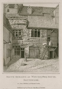Südliche Überreste des Winchester House, Southwark