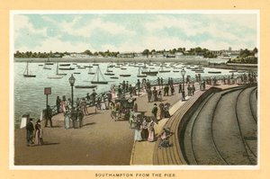 Southampton von der Pier