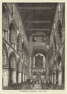 Southwell Kathedrale, das Kirchenschiff von English School