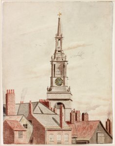 Turm der All Saints Parish Church von English School