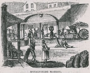 Spitalfields Market, London von English School