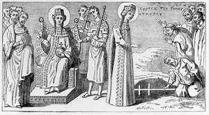 St. Helena entdeckt das Wahre Kreuz von English School