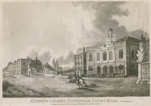 St. James Kapelle, Tottenham Court Road, London von English School